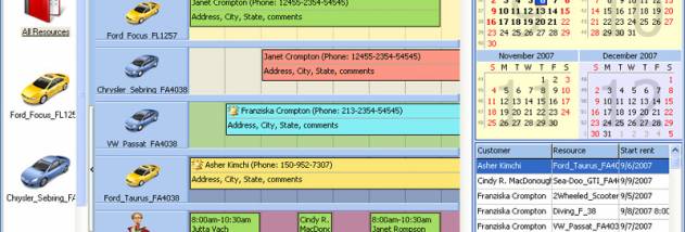 Rental Calendar screenshot