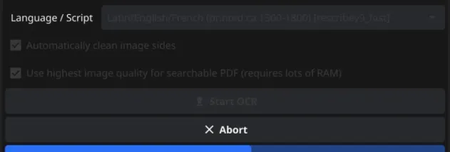 Rescribe OCR screenshot