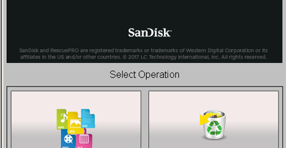 RescuePRO Deluxe for SSD for Windows screenshot