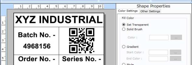 Retail Barcode Generating Tool screenshot