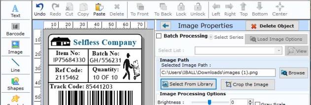 Retail Barcode Maker Software screenshot