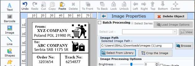 Retail Barcode Maker Software screenshot