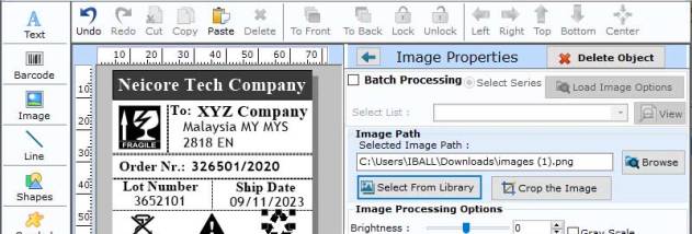 Retail Barcode System screenshot