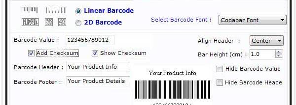 Retail Business Barcode screenshot