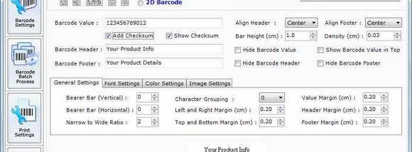 Retail Inventory Barcode Maker screenshot