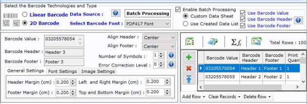 Retail Product Barcode Labeling Software screenshot