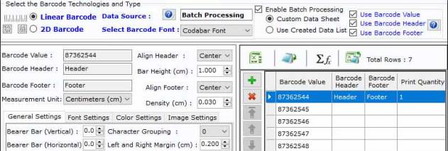 Retail Sector Barcode Coupon Program screenshot