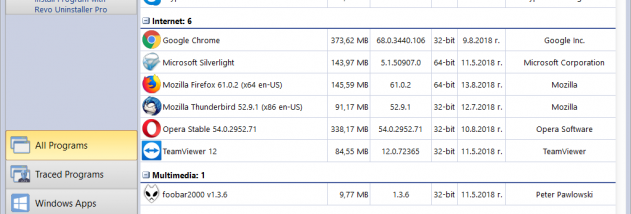 Revo Uninstaller Pro screenshot