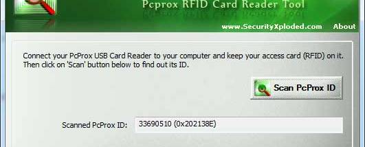 RFID Reader for Pcprox screenshot