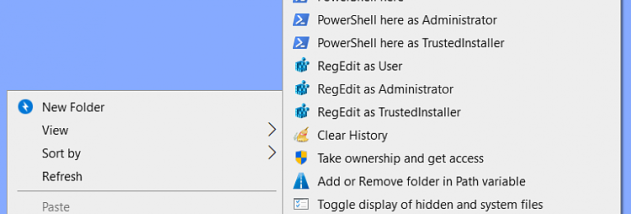 RightClickTools screenshot