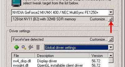 RivaTuner screenshot