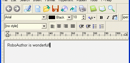 RoboAuthor screenshot