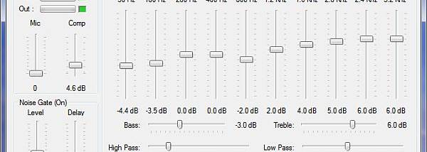 RoMac 10 Band Equalizer & DSP Receive screenshot