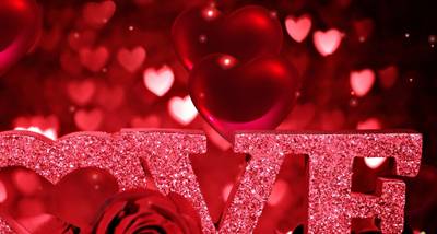 Romantic Hearts Screensaver screenshot