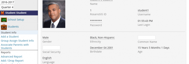 RosarioSIS screenshot