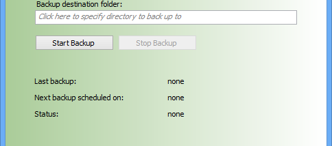 Safe PST Backup for Microsoft Outlook screenshot