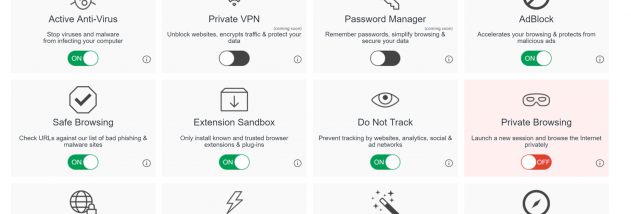 SaferTech Secure Browser screenshot