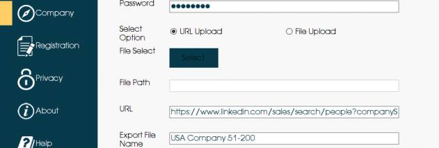 Sales Navigator Extractor For Linkedin screenshot