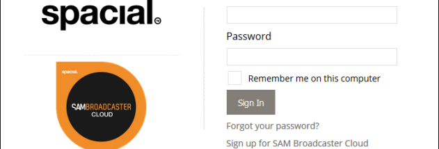 SAM Broadcaster LITE screenshot
