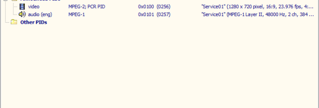 SAMalyzer DVB screenshot