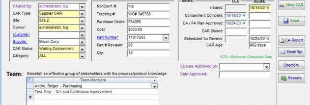 SBS Q-Med Database screenshot