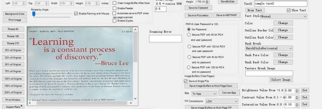 Scanner Pro SDK ActiveX x64 screenshot