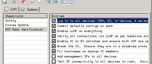 sChecklist screenshot