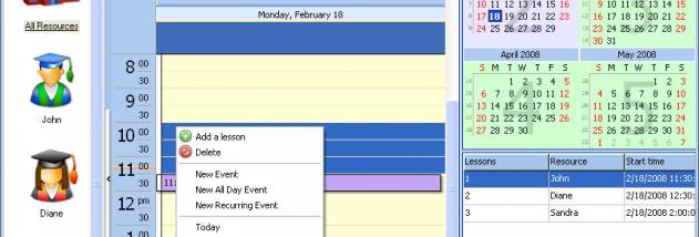 School Calendar screenshot