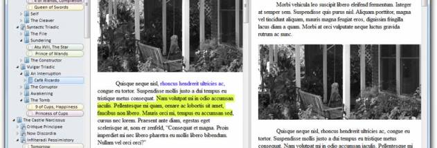 Scrivener for Windows screenshot