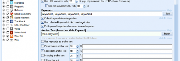 Search Engine Ranker screenshot