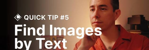 Search for text in pictures screenshot