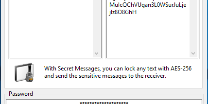 Secret Messager screenshot