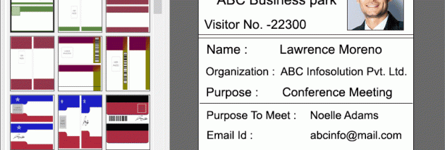 Security ID Card Maker Software screenshot