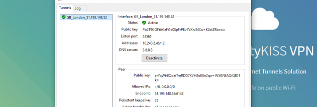 SecurityKISS Tunnel screenshot