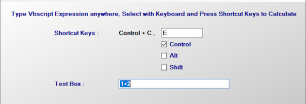 Select and Evaluate screenshot