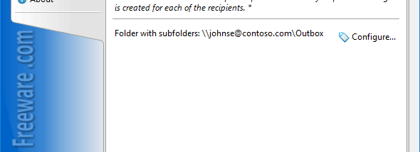 Send Messages Personally for Outlook screenshot