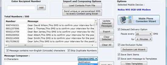 Send SMS Online screenshot