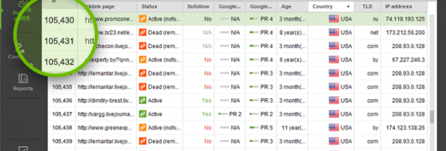SEO SpyGlass New screenshot