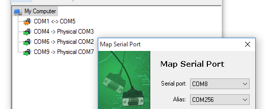 Serial Port Mapper screenshot