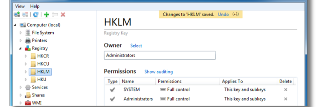 SetACL Studio screenshot