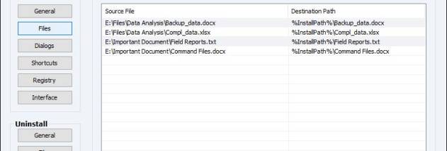 Setup Creator screenshot