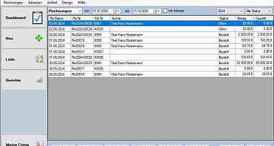 SF Rechnung screenshot