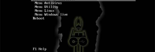 Shardana Antivirus Rescue Disk Utility screenshot