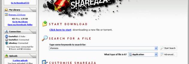 Shareaza screenshot