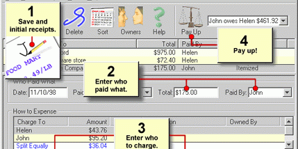 SharedExpenseTracker screenshot