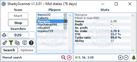 SharkyScanner screenshot