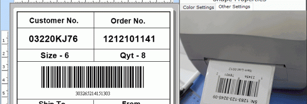 Shipment Logistics Labeling Software screenshot