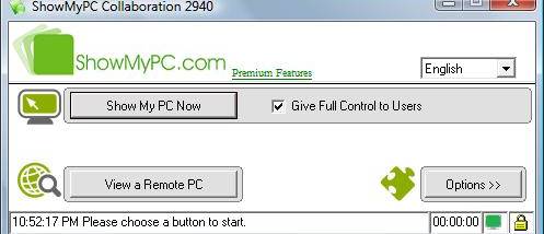 ShowMyPC Collaboration screenshot
