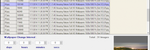 Simple Random Wallpaper screenshot