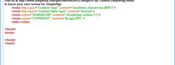 SimpleHyp screenshot